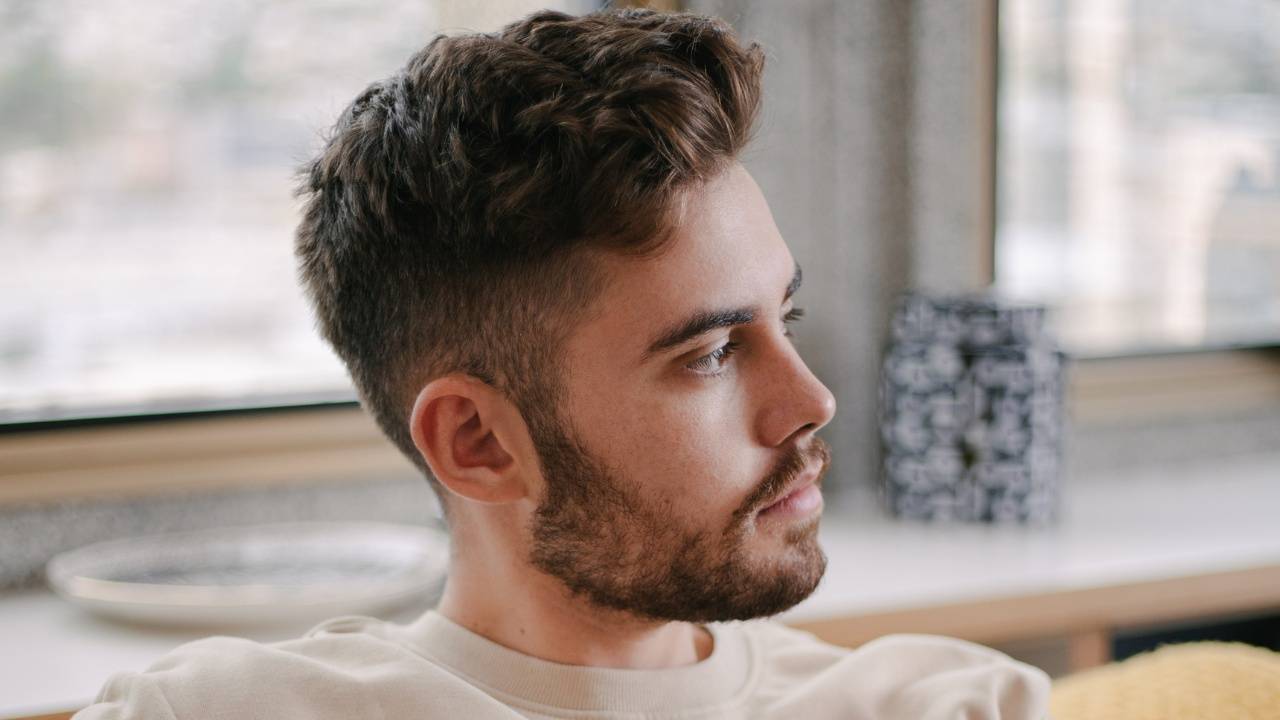 Podcast Single Man Looking Out To The Left